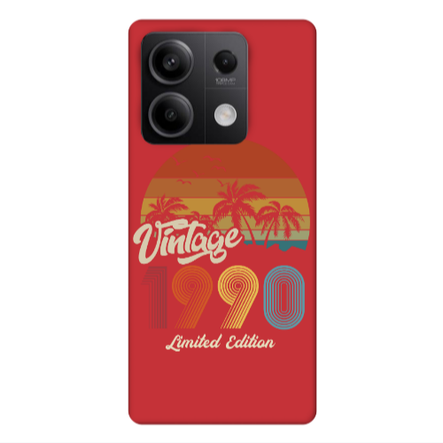 Xiaomi Redmi Note 13Pro 5G Vintage Red Colored Silicone TPU Θήκη