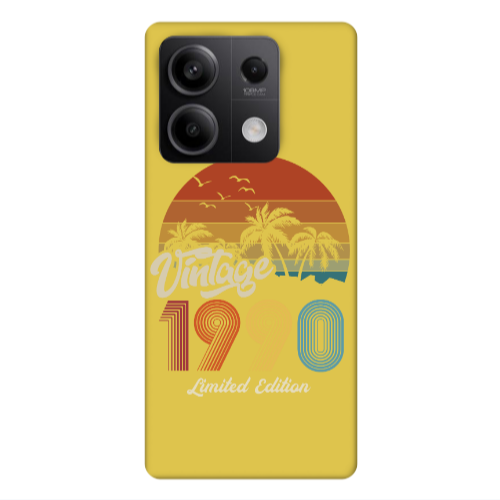Xiaomi Redmi Note 13Pro 5G Vintage Yellow Colored Silicone TPU Θήκη