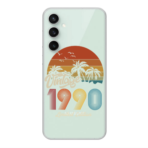 Samsung S24 FE Vintage Transparent Silicone TPU Θήκη
