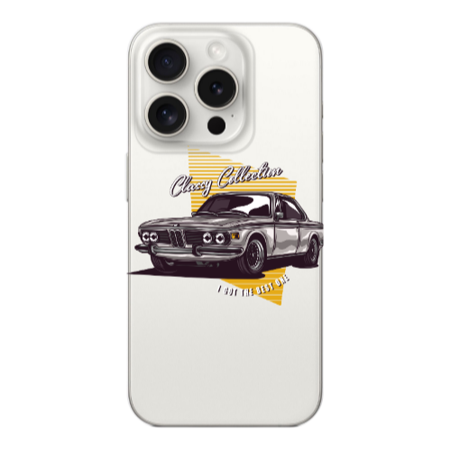 Apple Iphone 16 Pro Classy Collection Transparent Silicone TPU Θήκη