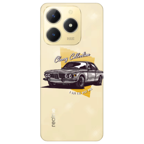 Realme C61 Classy Collection Transparent Silicone TPU Θήκη