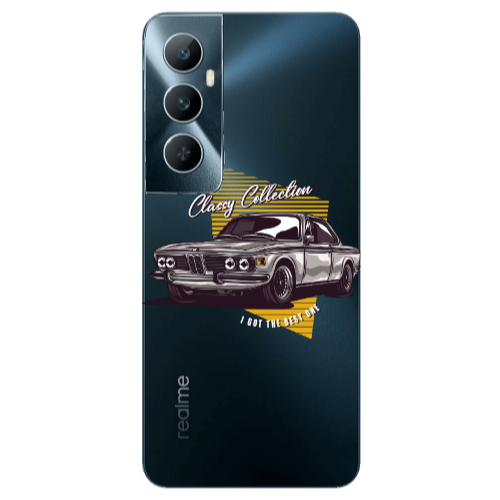 Realme C65 Classy Collection Transparent Silicone TPU Θήκη