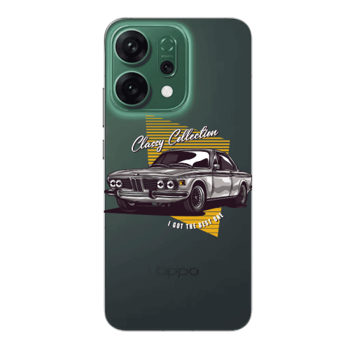 Oppo RENO 14 Classy Collection Transparent Silicone TPU Θήκη