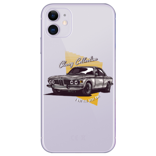 Apple iPhone 11  Classy Collection Transparent Silicone TPU Θήκη