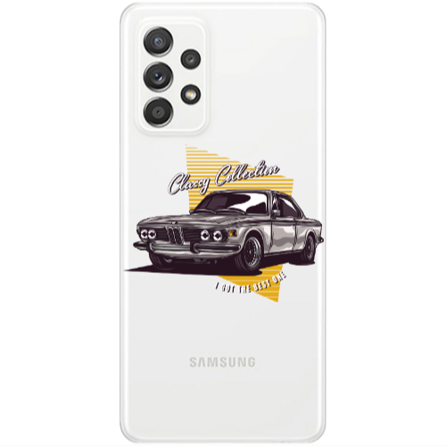 Samsung A52 Classy Collection Transparent Silicone TPU Θήκη