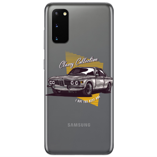 Samsung S20 Classy Collection Transparent Silicone TPU Θήκη