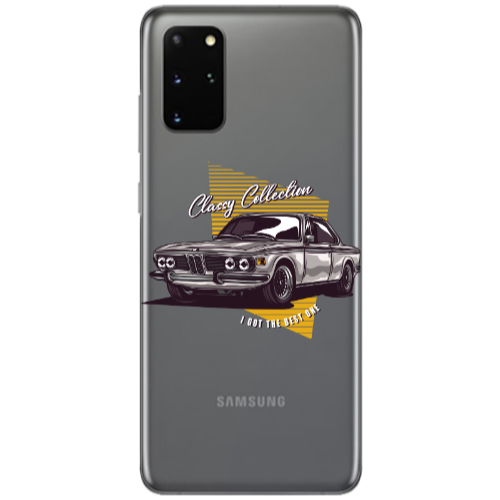 Samsung S20 Plus Classy Collection Transparent Silicone TPU Θήκη