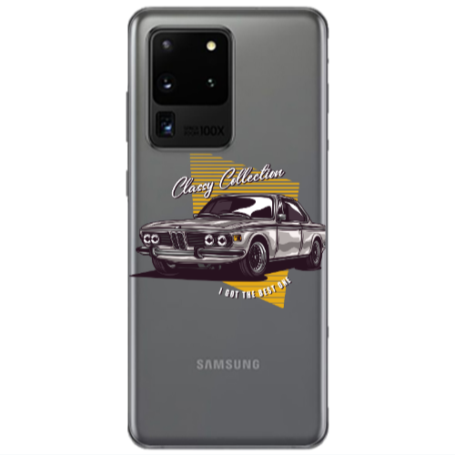 Samsung S20 Ultra Classy Collection Transparent Silicone TPU Θήκη