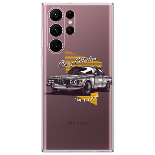 Samsung S22 Ultra Classy Collection Transparent Silicone TPU Θήκη