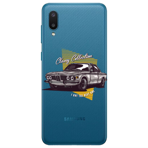 Samsung A02 Classy Collection Transparent Silicone TPU Θήκη