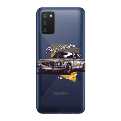 Samsung A03S Classy Collection Transparent Silicone TPU Θήκη