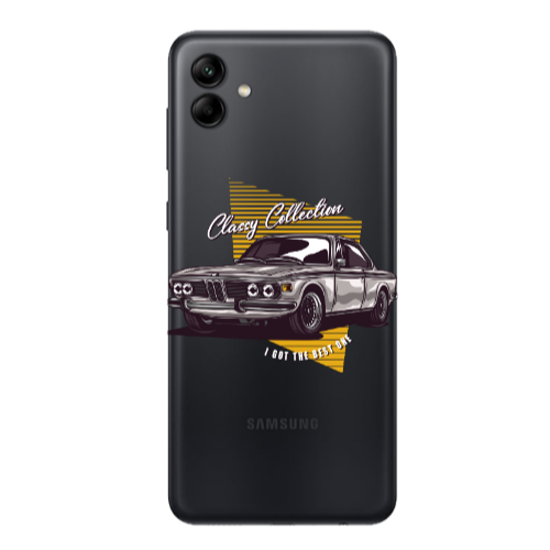 Samsung A04 Classy Collection Transparent Silicone TPU Θήκη