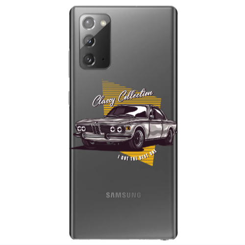 Samsung Note 20 Classy Collection Transparent Silicone TPU Θήκη