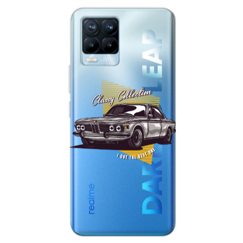 Realme 8 Pro Classy Collection Transparent Silicone TPU Θήκη