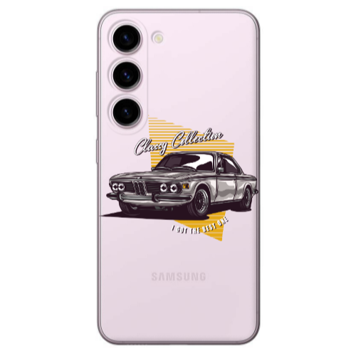 Samsung S23 Plus Classy Collection Transparent Silicone TPU Θήκη