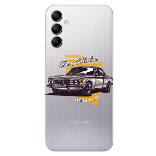 Samsung A14 5G Classy Collection Transparent Silicone TPU Θήκη