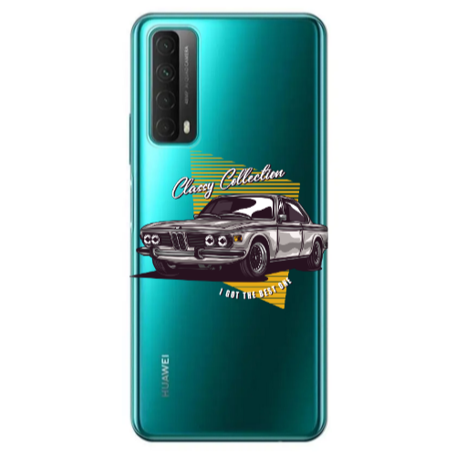 Huawei P Smart 2021 Classy Collection Transparent Silicone TPU Θήκη