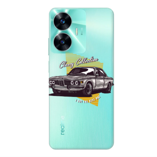 Realme C55 Classy Collection Transparent Silicone TPU Θήκη