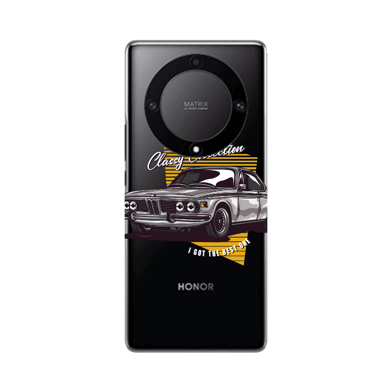 Honor Magic5 Lite 5G Classy Collection Transparent Silicone TPU Θήκη