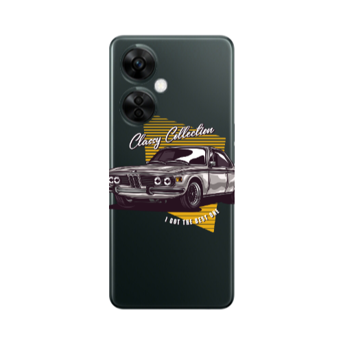 Oneplus Nord CE 3 Lite 5G Classy Collection Transparent Silicone TPU Θήκη