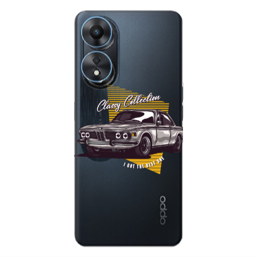 Oppo A 98 Classy Collection Transparent Silicone TPU Θήκη