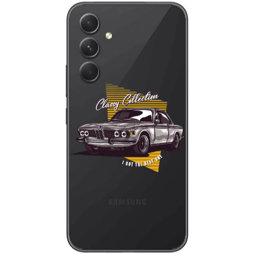Samsung Galaxy A25 Classy Collection Transparent Silicone TPU Θήκη