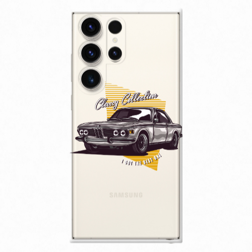 Samsung S24 Ultra Classy Collection Transparent Silicone TPU Θήκη