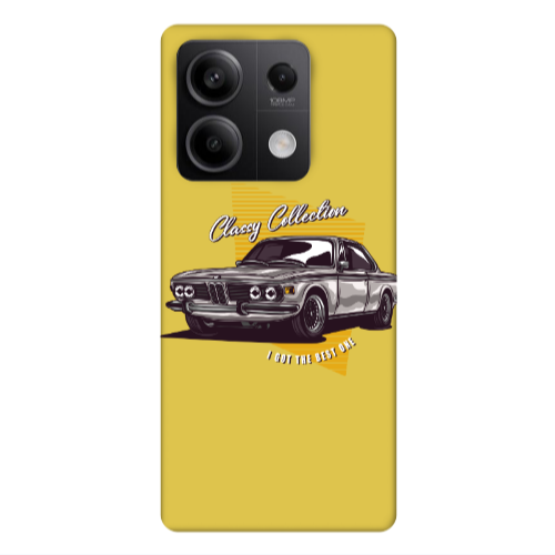 Xiaomi Redmi Note 13Pro 5G Classy Collection Yellow Colored Silicone TPU Θήκη