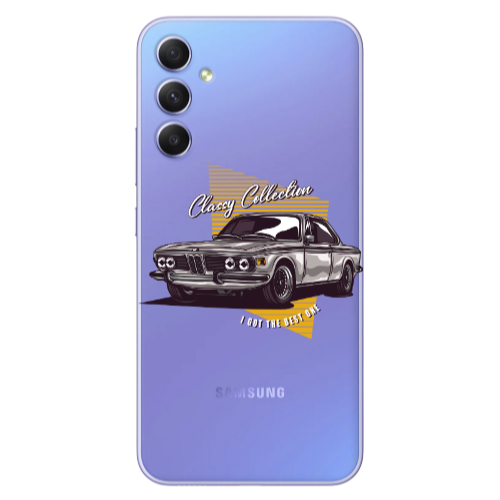 Samsung A16 Classy Collection Transparent Silicone TPU Θήκη