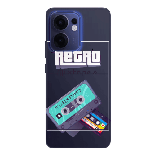 Oppo Reno13 FS Mixtapes Transparent Silicone TPU Θήκη