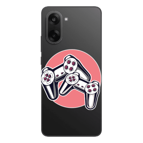 Oneplus Nord CE 5 Retro Joysticks Transparent Silicone TPU Θήκη