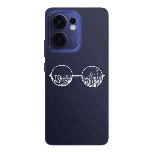 Oppo Reno13 FS Sunglasses Transparent Silicone TPU Θήκη