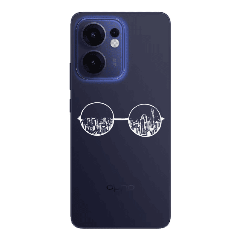 Oppo Reno13 FS Sunglasses Transparent Silicone TPU Θήκη