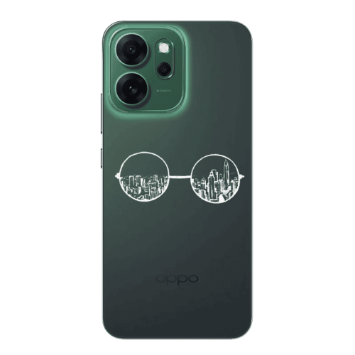 Oppo 14 F Sunglasses Transparent Silicone TPU Θήκη