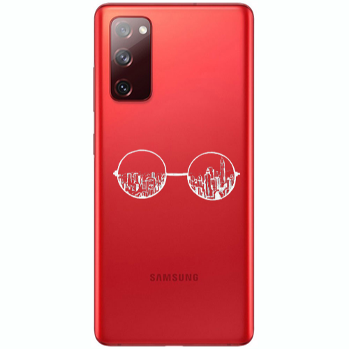 Samsung S20 FE Sunglasses Transparent Silicone TPU Θήκη
