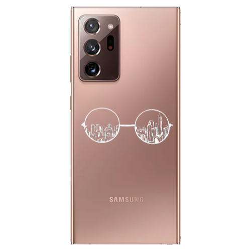 Samsung Note 20 Ultra Sunglasses Transparent Silicone TPU Θήκη