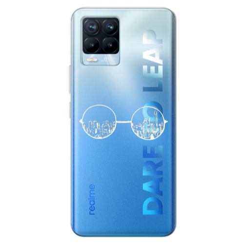 Realme 8 Pro Sunglasses Transparent Silicone TPU Θήκη