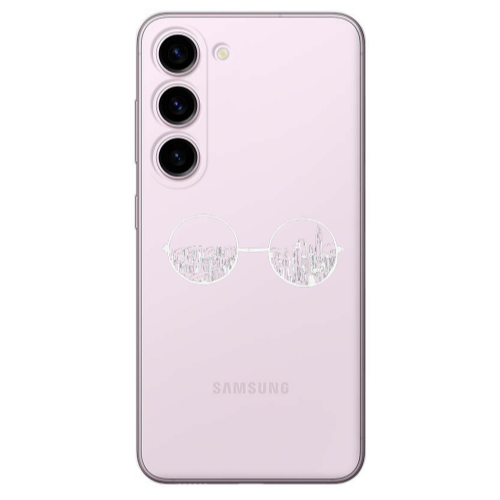Samsung S23 Plus Sunglasses Transparent Silicone TPU Θήκη