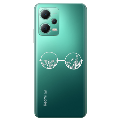 Xiaomi Redmi Note 12 Pro Plus 5G Sunglasses Transparent Silicone TPU Θήκη