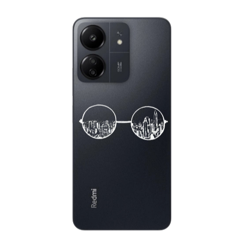 Xiaomi Redmi 13C Sunglasses Transparent Silicone TPU Θήκη