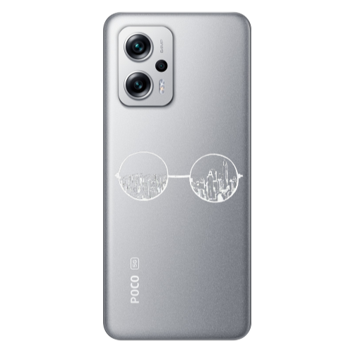 Xiaomi Poco X4 GT Sunglasses Transparent Silicone TPU Θήκη
