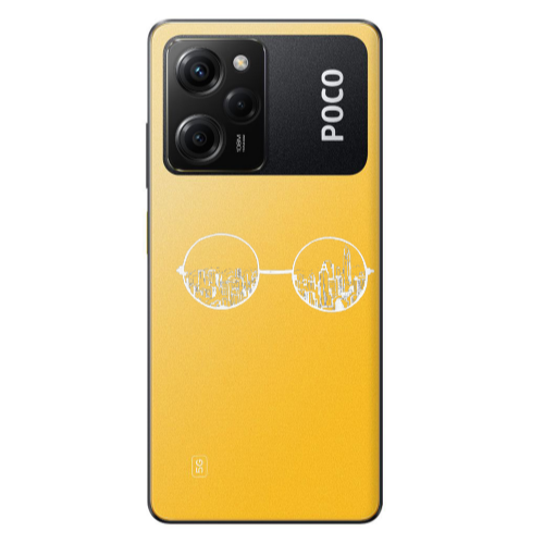 Xiaomi Poco X5 Pro Sunglasses Transparent Silicone TPU Θήκη