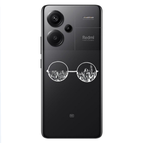 Xiaomi Redmi Note 13 Pro+ 5G  Sunglasses Transparent Silicone TPU Θήκη