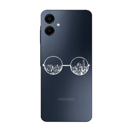 Samsung A06 Sunglasses Transparent Silicone TPU Θήκη