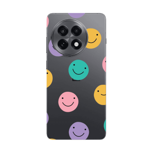 Oneplus 13 5G Colorful smiles Transparent Silicone TPU Θήκη