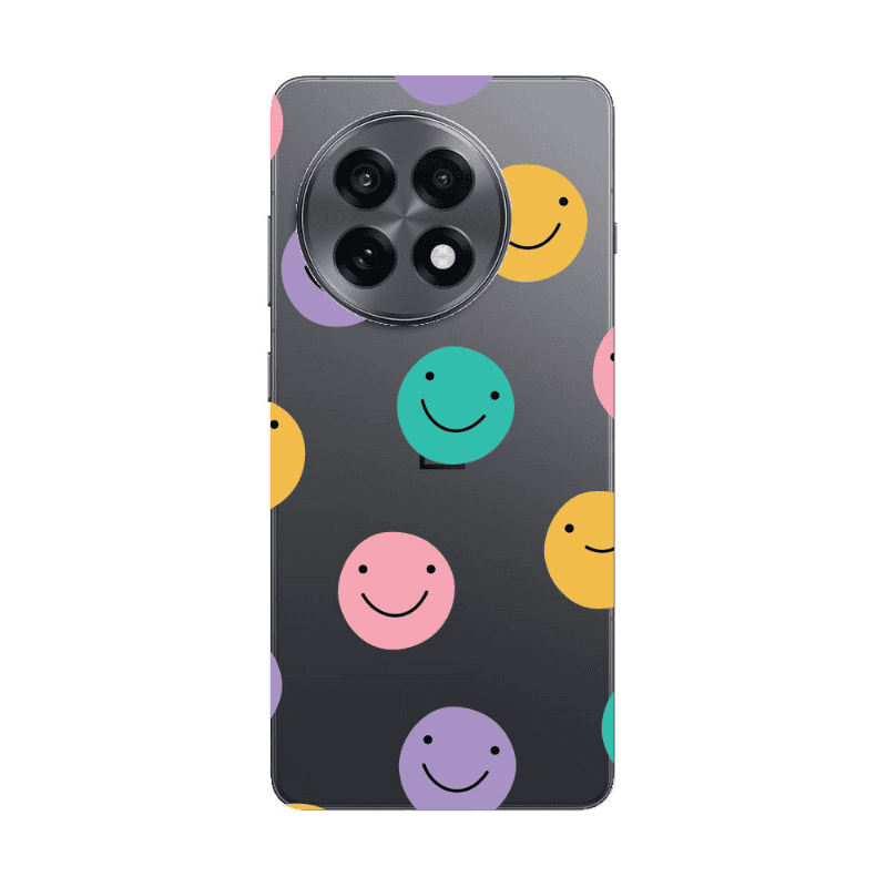Oneplus 13 5G Colorful smiles Transparent Silicone TPU Θήκη