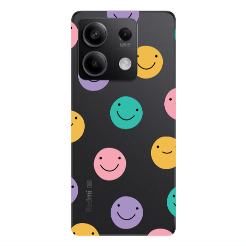 Xiaomi Redmi Note 13Pro 5G Colorful smiles Transparent Silicone TPU Θήκη