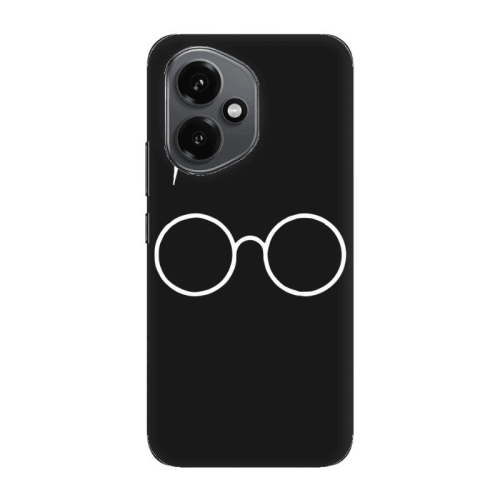 Honor Magic 400 glasses Black Colored Silicone TPU Θήκη