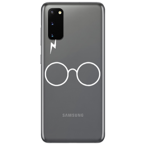 Samsung S20 glasses Transparent Silicone TPU Θήκη