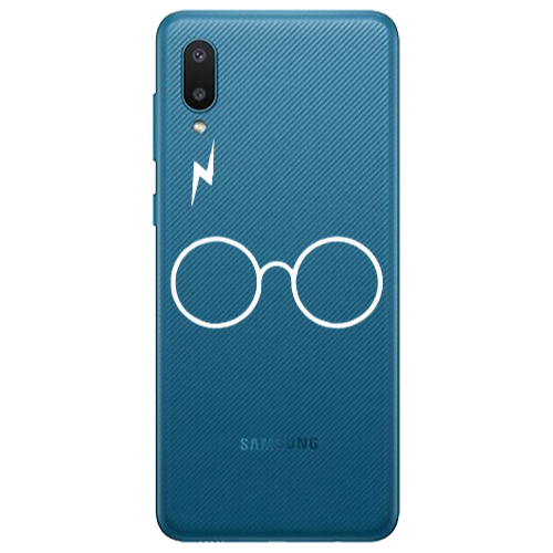 Samsung A02 glasses Transparent Silicone TPU Θήκη